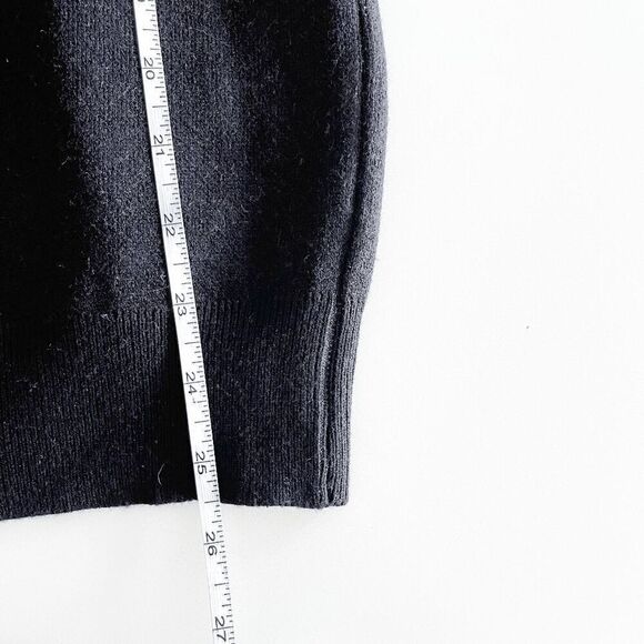 NWT Paul Jones Mens Geometric V-Neck Button Front Cardigan Sweater Black Small - Picture 8 of 8